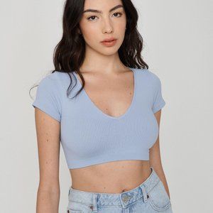 Garage Stacie Seamless V-Neck tee